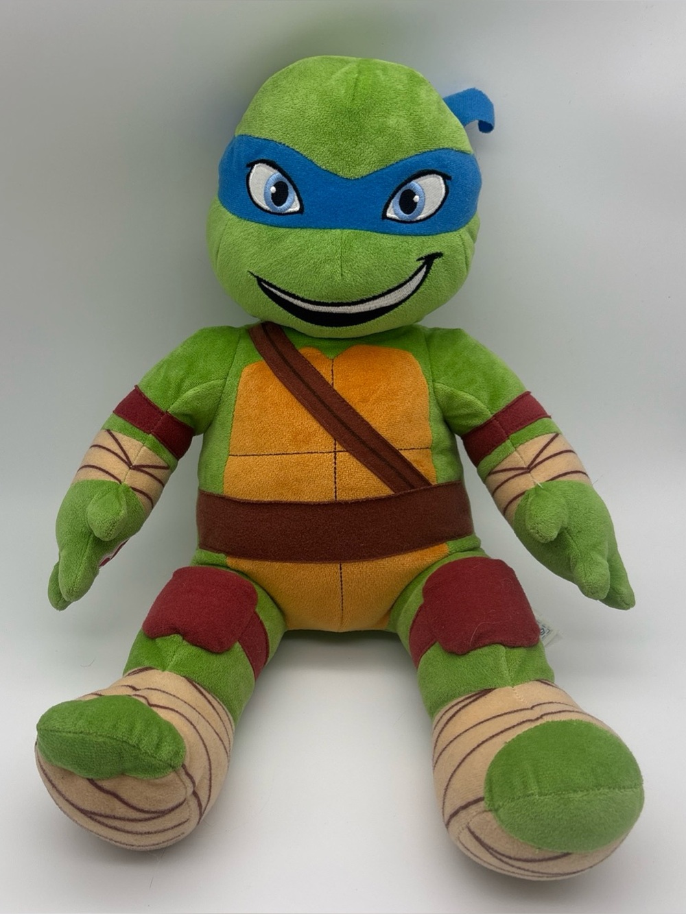 Build-A-Bear Leonardo Plush - Green with Blue Mask